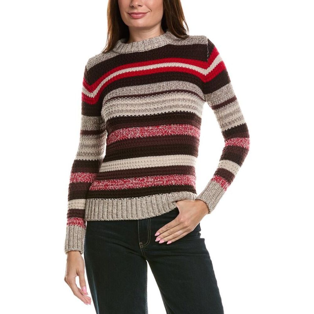 Weekend Max Mara Womens  Ilde Wool Sweater, Red